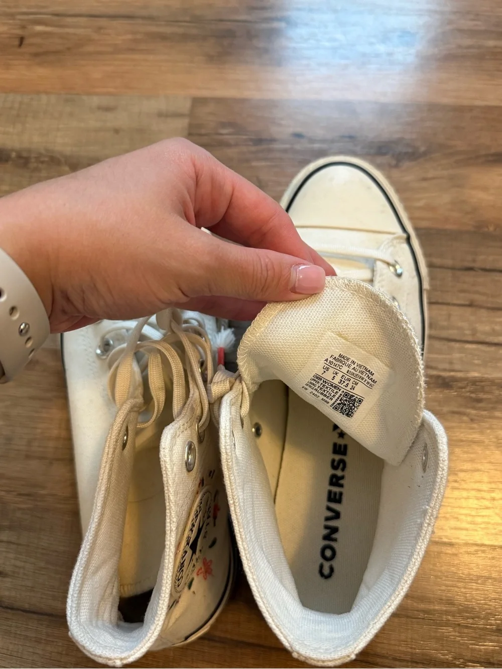 Chuck Taylor All Star Lift Platform Little Flowers